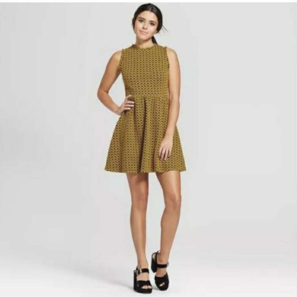 XHILARATION Fit & Flare Mini Dress (Size: XS)